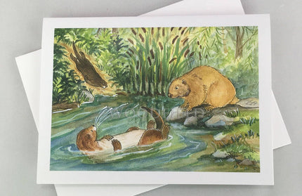 #310 - Swimming Hole Notecard