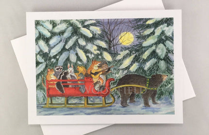 #771 - Sleigh Notecard