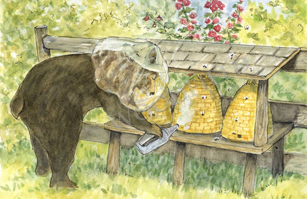 #328 - Beekeeping Notecard