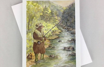 #24 - Fly Fishing Notecard