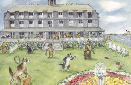 #407 - Grand Hotel Notecard