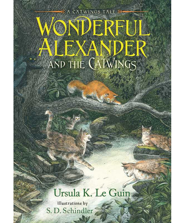 Wonderful Alexander and the Catwings by Ursula  K. Le Guin: Paperback; 56 pages / English