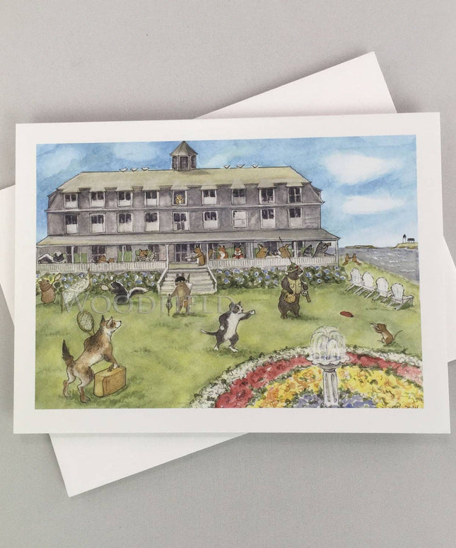 #407 - Grand Hotel Notecard