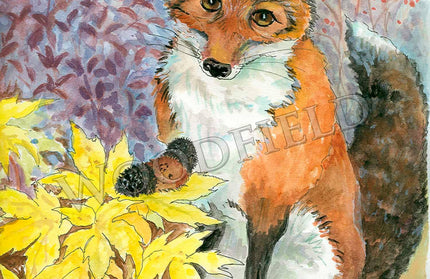 #314 - Woolly Bear Notecard