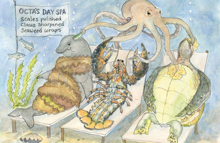 #405 - Day Spa Notecard