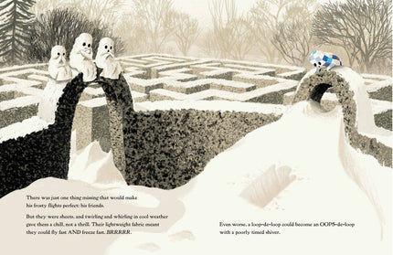 The Little Ghost Quilt's Winter Surprise