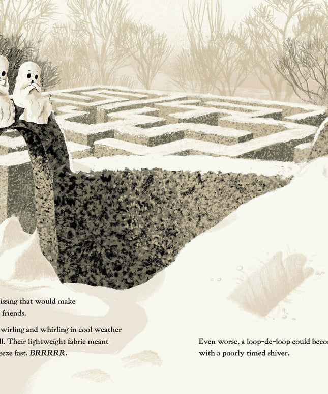 The Little Ghost Quilt's Winter Surprise