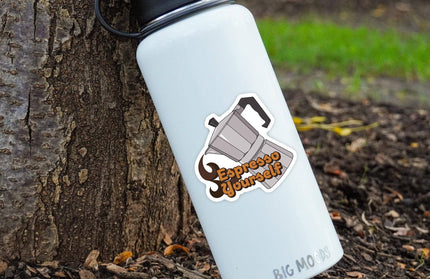 "Espresso Yourself" Coffee Sticker