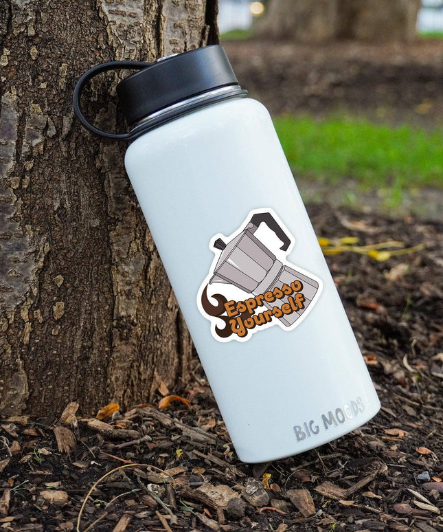 "Espresso Yourself" Coffee Sticker