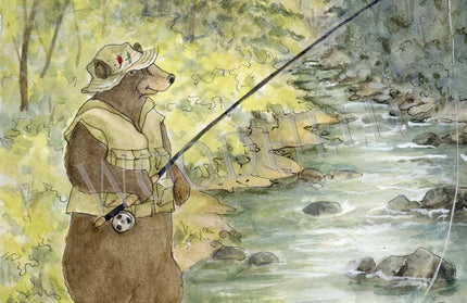 #24 - Fly Fishing Notecard