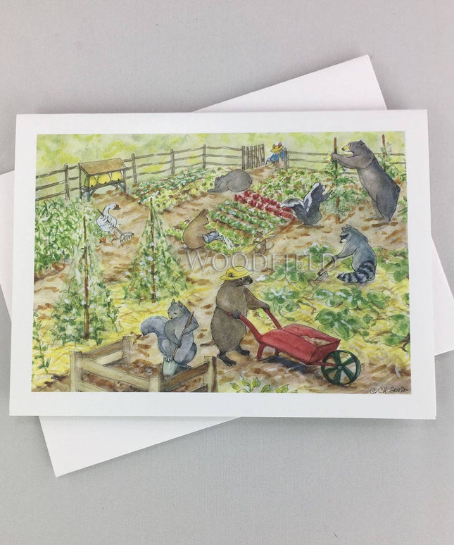 #293 - Community Garden Notecard