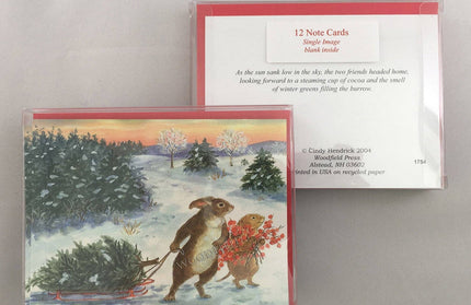 #1754B - Green Gathering Notecard Boxed Set