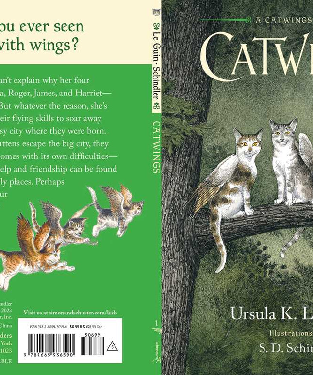 Catwings by Ursula  K. Le Guin: Paperback; 48 pages / English