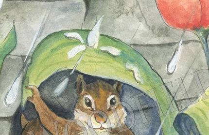 #12 - Spring Shower Notecard