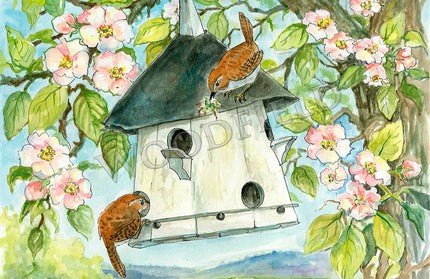 #13 - Wren's Nest Notecard