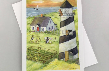 #404 - Lighthouse Notecard