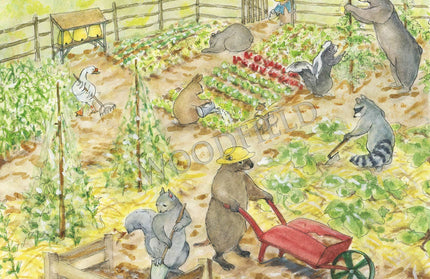 #293 - Community Garden Notecard