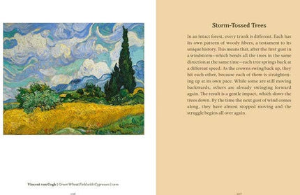 Wisdom From The Hidden Life of Trees.  Hardcover Book.