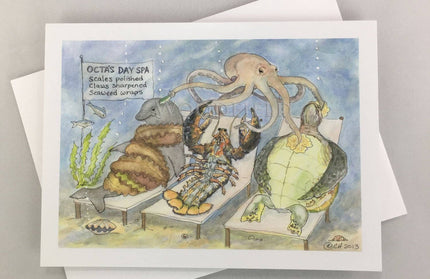 #405 - Day Spa Notecard