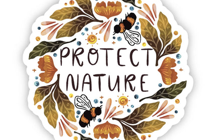 Protect nature sticker