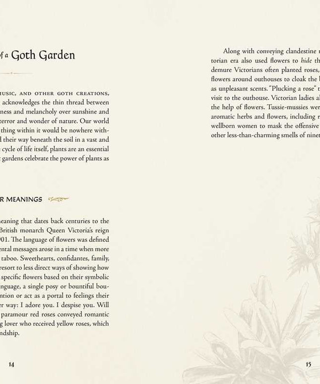 Goth Garden by Felicia Feaster: Hardcover; 192 pages / English