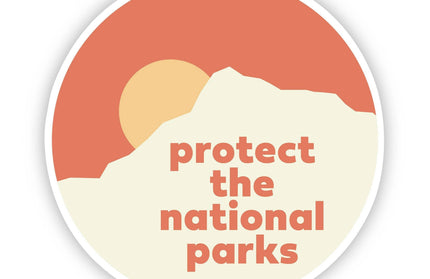 Protect the National Parks Sticker